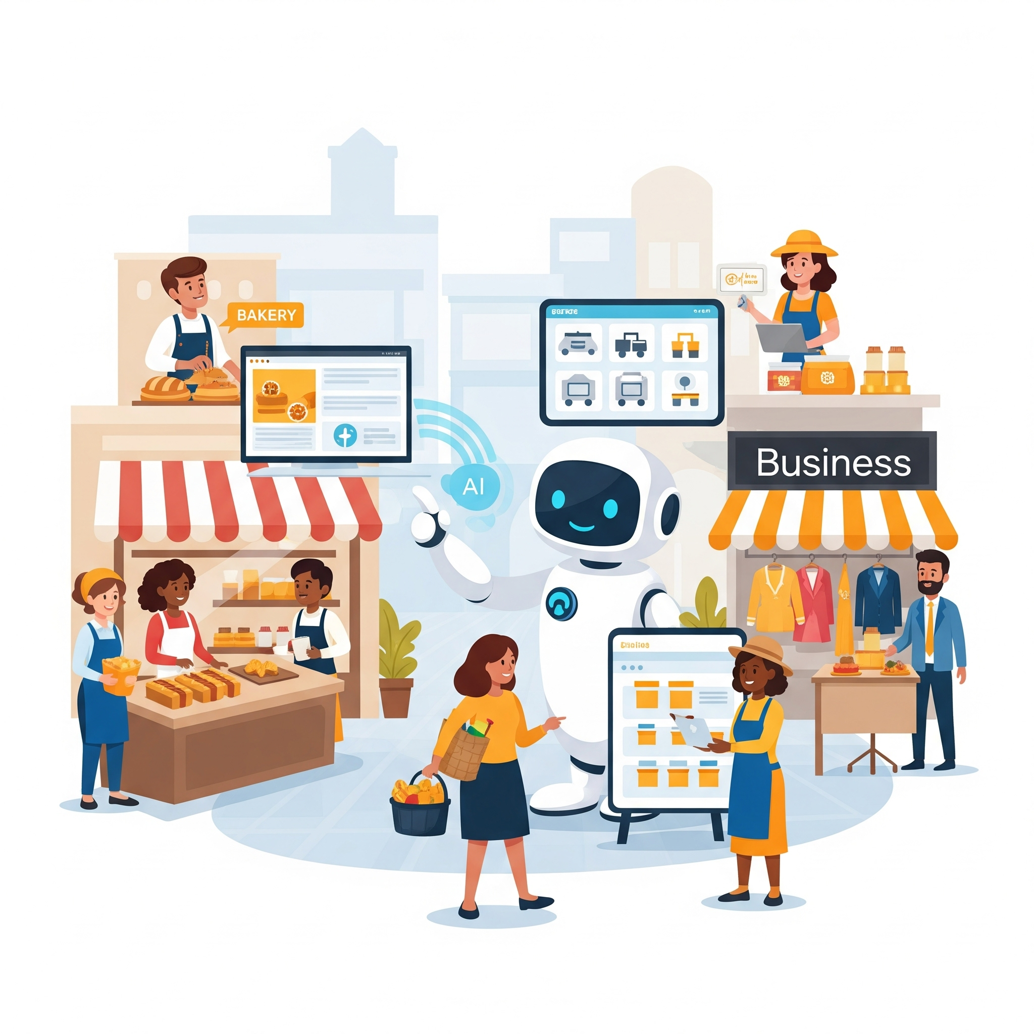 How Small Businesses Use AI & Chatbots to Work Smarter (Even on a $200/Month Budget)